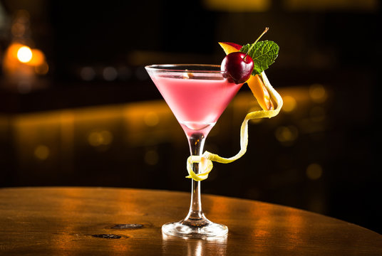 Naklejki Pink cocktail