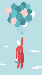 Business Flying in the Sky