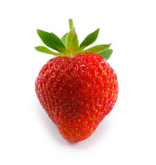 strawberry isolated on white background