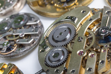 pocket watch clockwork