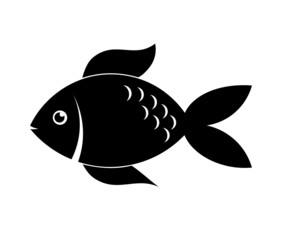 Fish silhouette