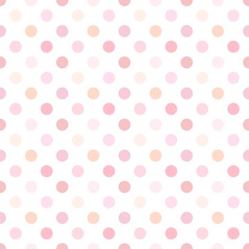 Polka dot pink pattern