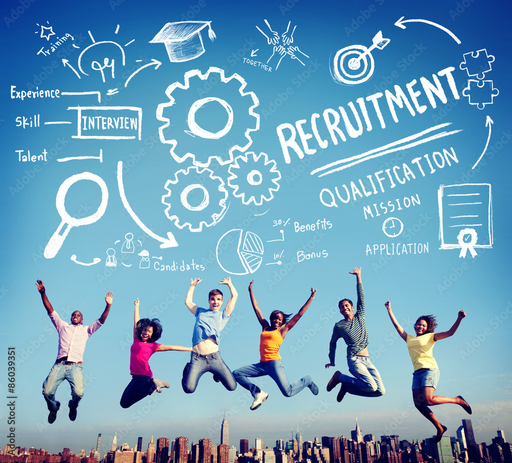 Wall mural recruitment qualification mission application employment hiring - Wall murals