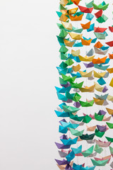 Paper boats
