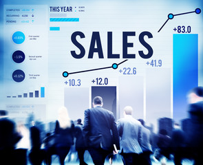 Sales Financial Money Revenue Profit Concept