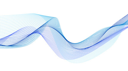 abstract flowing water wave vector background design element