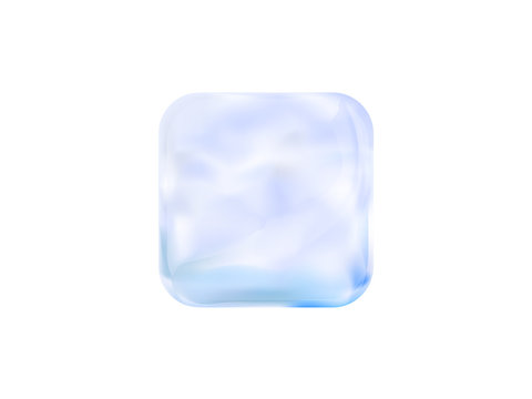 ice cube icon vector symbol illustration