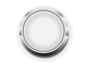 metal blank button frame vector design elemet - 86041540