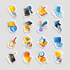 Icons for technology and interface