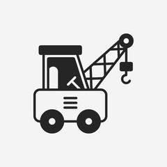 logistics truck icon