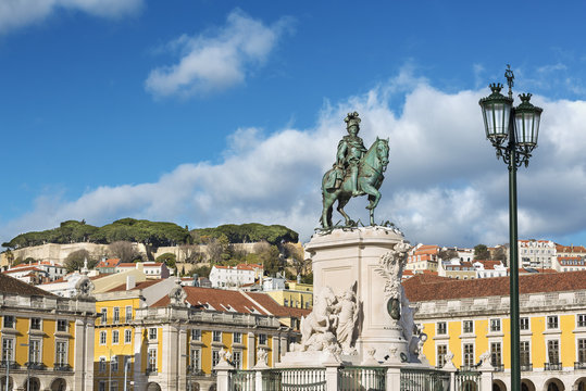 Place du Commerce Lisbonne Portugal