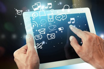 Ipad, Digital Tablet, Human Hand.