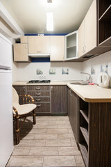 Small kitchenette in a studio