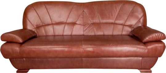 Sofa, Leather, Retro Revival.