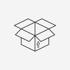 logistics freight line icon