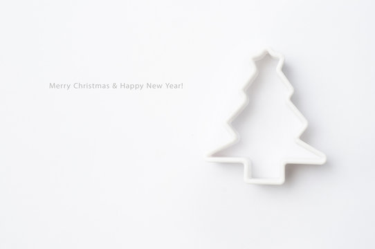 Christmas card with mold for baking. Look through my portfolio t