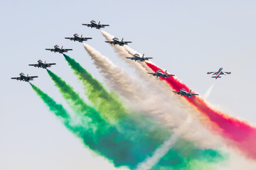 Frecce Tricolori italian aerobatic team
