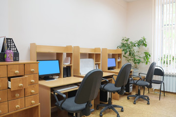 Interior of the office