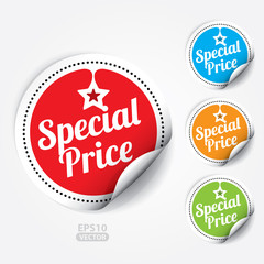 Special Price Sticker and Tag