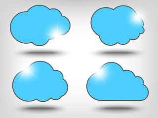 Cloud shapes collection