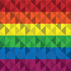 Obraz premium LGBT colorful background design