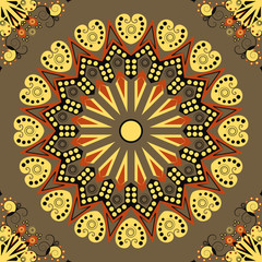 Abstract patterned background