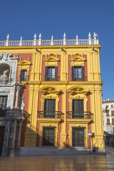 Fototapeta na wymiar Episcopal Palace Malaga