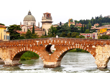 Verona. Bridge St. Peter.