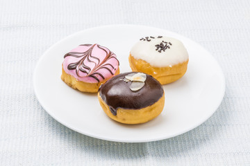 4 piece donut flavors.