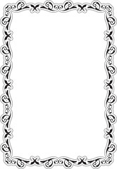 Baroque Greeting Art Frame