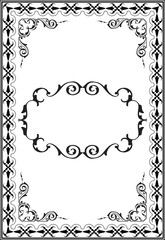 Scroll Ornate Victorian Cool Art Page