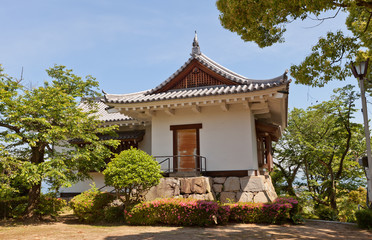 Watch tower of Kawanoe castle, Shikokuchuo, Japan