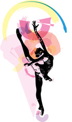 Ballet Dancer illustration