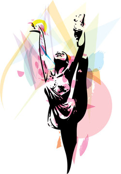 Ballet Dancer illustration