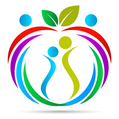 Fruit design isolated on white background.