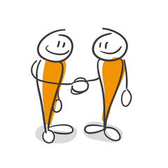 Strichmännchen Serie Pumpy / Abmachung