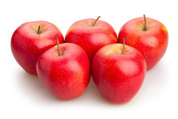 red apples
