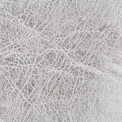 close up shot of silver leather texture background in square ratio