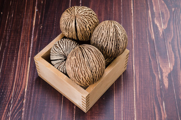 Cerbera odollam dried seed