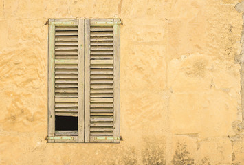 Hintergrund nostalgisch - alter Fensterladen