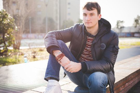 young handsome man
