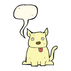 cartoon old squirt bottle with speech bubble