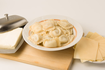 hot lunch about a dumplings
