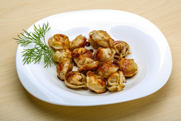 Fried russian dumplings