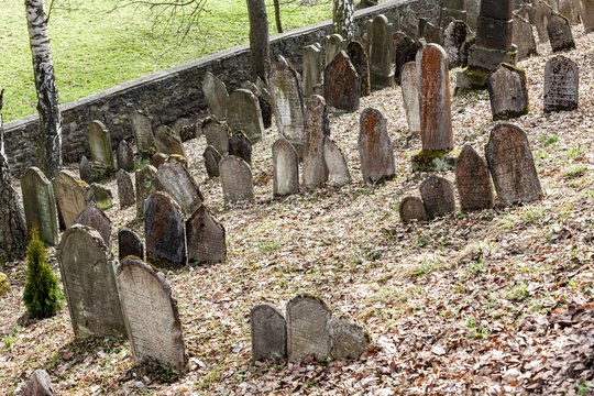 Jewish Cemetery, Trebic, Czech Republic
