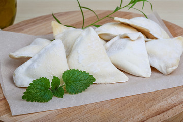 Raw potato dumplings