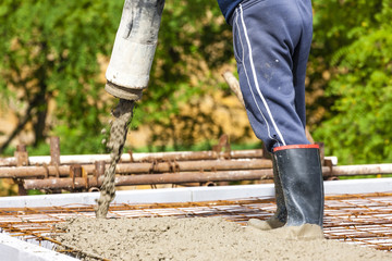 construction of a house
