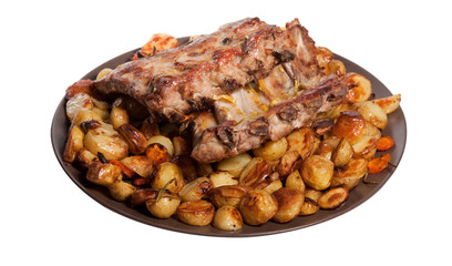 Gebackene Schweinerippchen