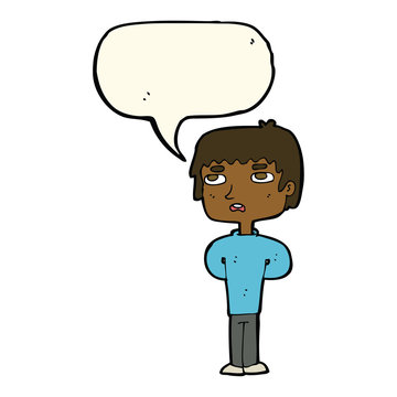 recommend clip art: cartoon unhappy man with speech bubble