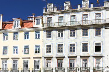 Architectural detail in Alfama, Portugal, Europe